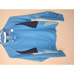 Adidas Response Blue Long Sleeve Athletic Pullover